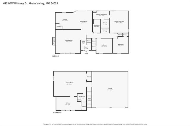 612 NW Whitney Drive, Grain Valley, MO 64029