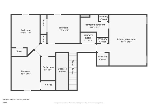 6644 W Cross Trail, New Palestine, IN 46163