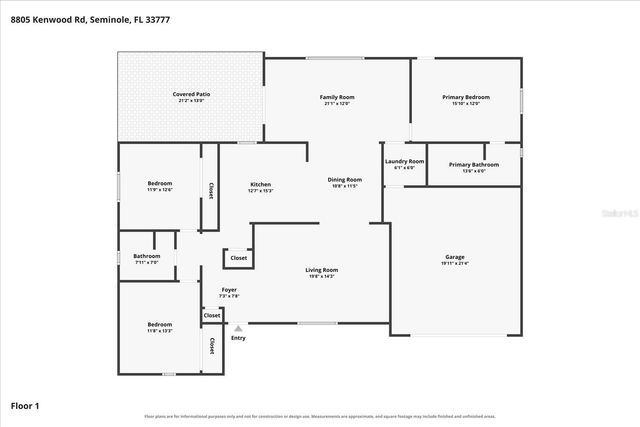 8805 KENWOOD ROAD, Seminole, FL 33777