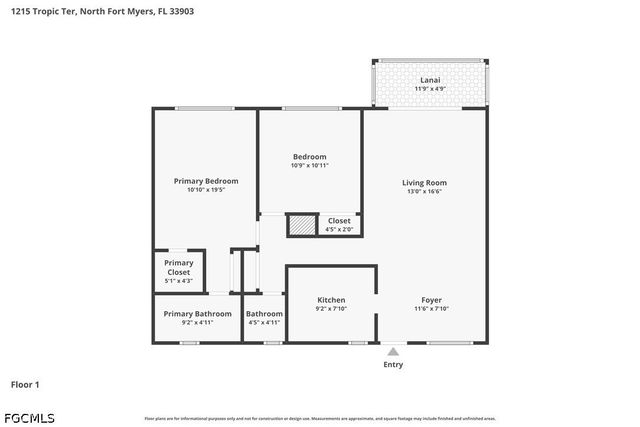 1215 Tropic TER, North Fort Myers, FL 33903
