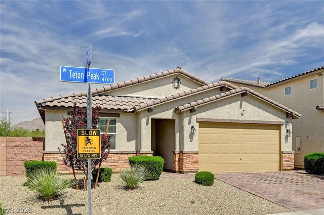 4728 Teton Peak Court, North Las Vegas, NV 89085