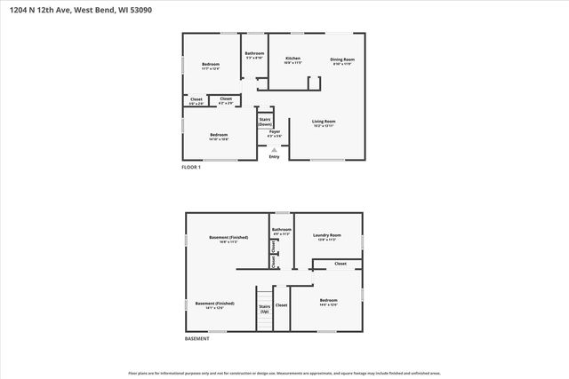 1204 N 12th AVENUE, West Bend, WI 53090