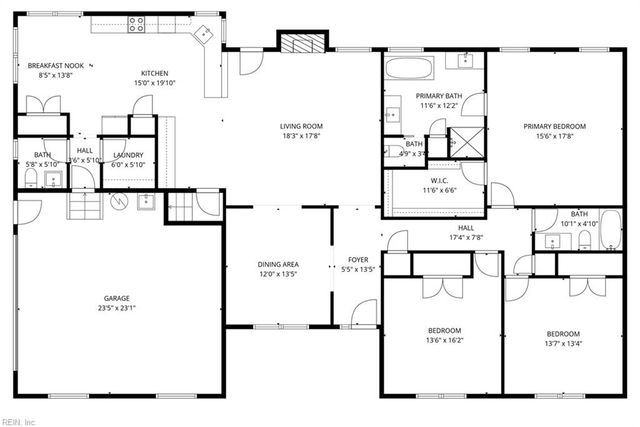 1124 Saint Brides RD W, Chesapeake, VA 23322