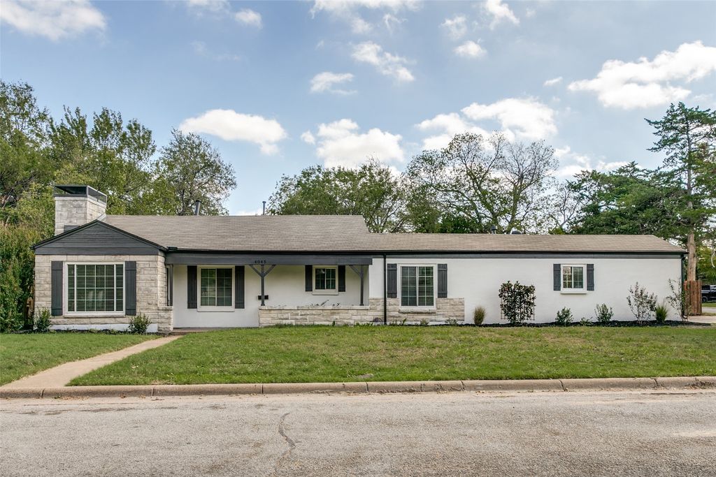 4045 Carolyn Road, Fort Worth, TX 76109 — exterior