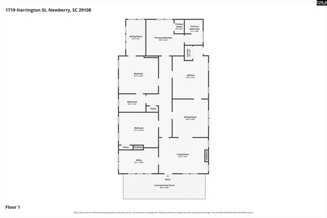 1719 Harrington Street, Newberry, SC 29108