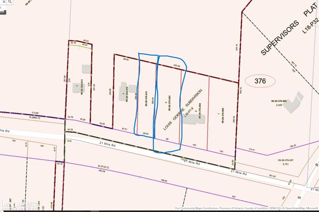 0 21 Mile Road, Chesterfield Twp, MI 48047