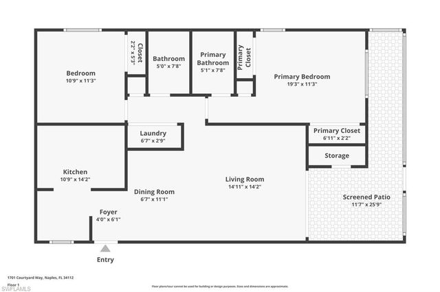 1701 Courtyard WAY 105, Naples, FL 34112
