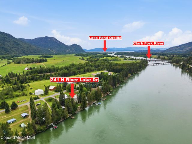 241 N River Lake DR, Clark Fork, ID 83811