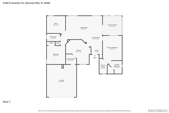 4196 N Ameche Terrace, Beverly Hills, FL 34465