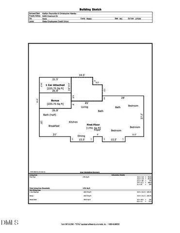 5405 Doemont Drive, Apex, NC 27539