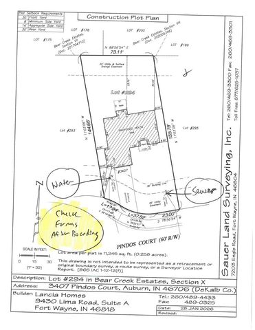 3407 Pindos Court, Auburn, IN 46706