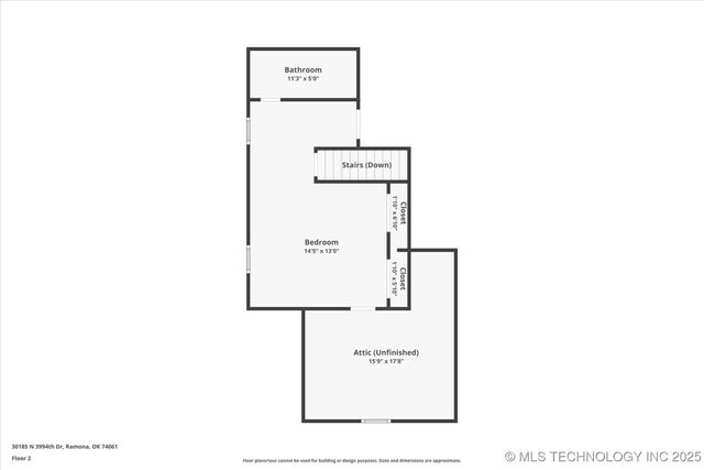 30185 N 3994 Drive, Ramona, OK 74061