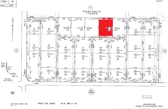 153rd St. East And J13, Lancaster, CA 93535