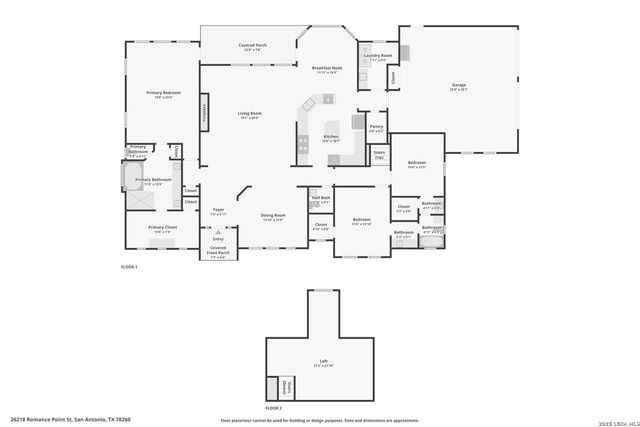 26218 ROMANCE POINT ST, San Antonio, TX 78260
