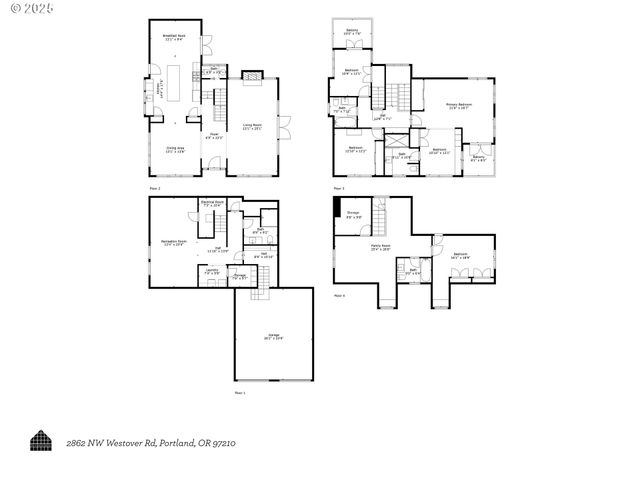 2862 Nw WESTOVER Rd, Portland, OR 97210