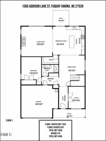 1305 Addison Lake Street, Fuquay Varina, NC 27526