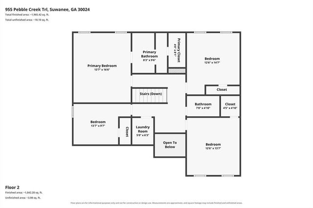 955 Pebble Creek Trail, Suwanee, GA 30024