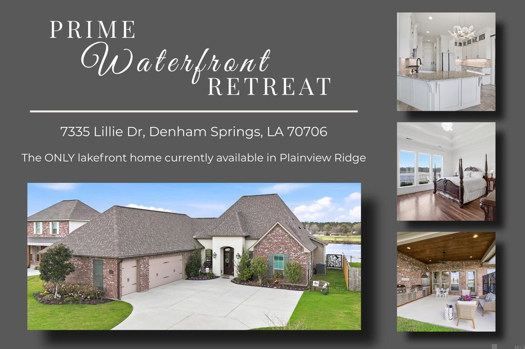 7335 Lillie Dr, Denham Springs, LA 70706