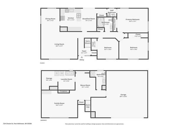 724 Cloute STREET, Fort Atkinson, WI 53538