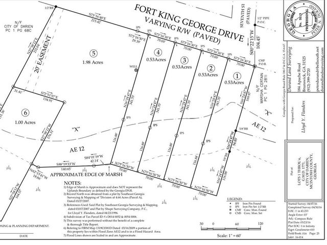 Lot 4 Fort King George, Darien, GA 31305