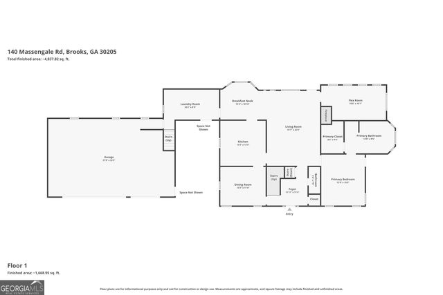 140 Massengale Road, Brooks, GA 30205