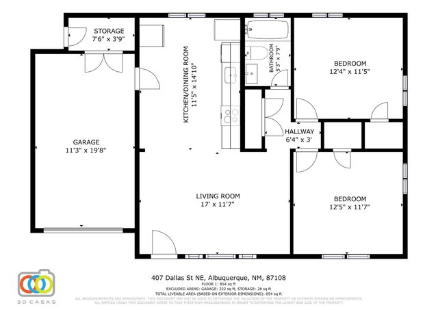 407 DALLAS Street NE, Albuquerque, NM 87108