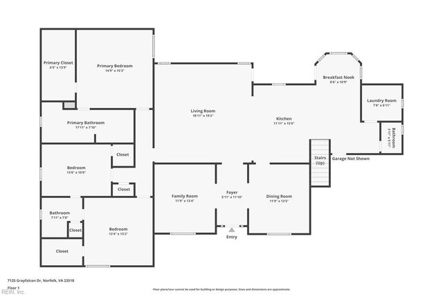 7125 Grayfalcon DR, Norfolk, VA 23518