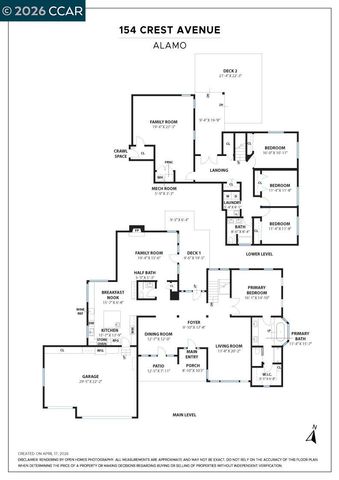 154 Crest Ave, Alamo, CA 94507