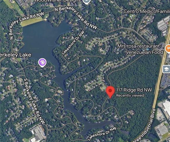 117 Ridge Road, Berkeley Lake, GA 30096