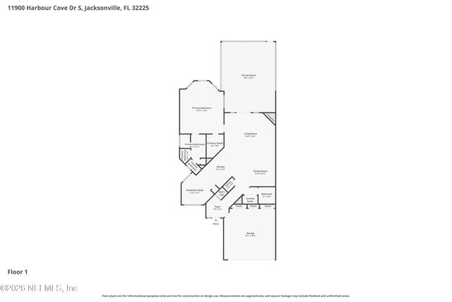 11900 HARBOUR COVE Drive S, Jacksonville, FL 32225