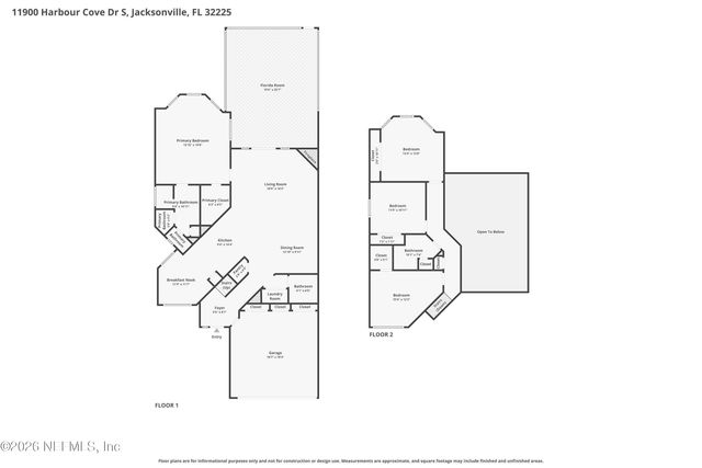 11900 HARBOUR COVE Drive S, Jacksonville, FL 32225