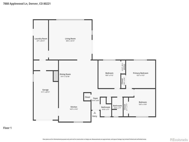 7888 Applewood Ln, Denver, CO 80221