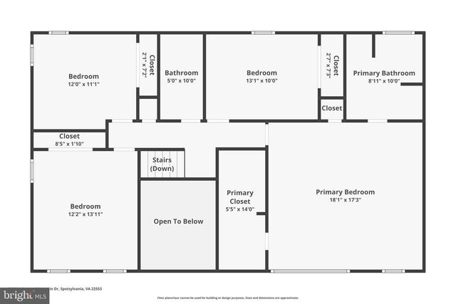 5923 W COPPER MOUNTAIN DR, Spotsylvania, VA 22553