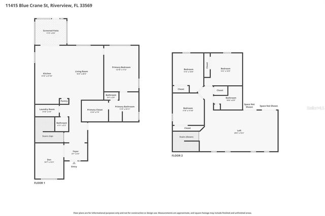 11415 BLUE CRANE STREET, Riverview, FL 33569