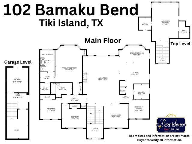 102 Bamaku Bend, Tiki Island, TX 77554