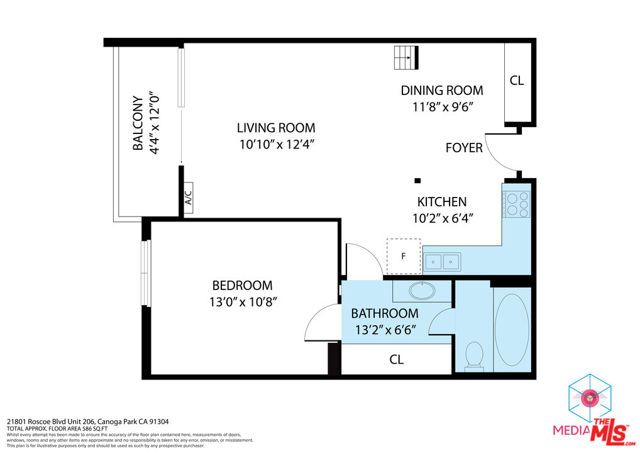 21801 Roscoe Boulevard 206, Los Angeles, CA 91304