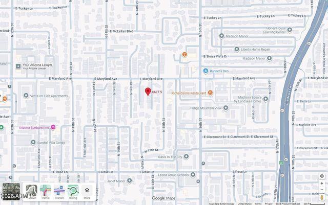 1441 E MARYLAND Avenue 5, Phoenix, AZ 85014