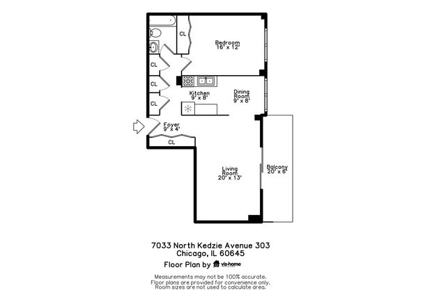 7033 N Kedzie Avenue 303, Chicago, IL 60645