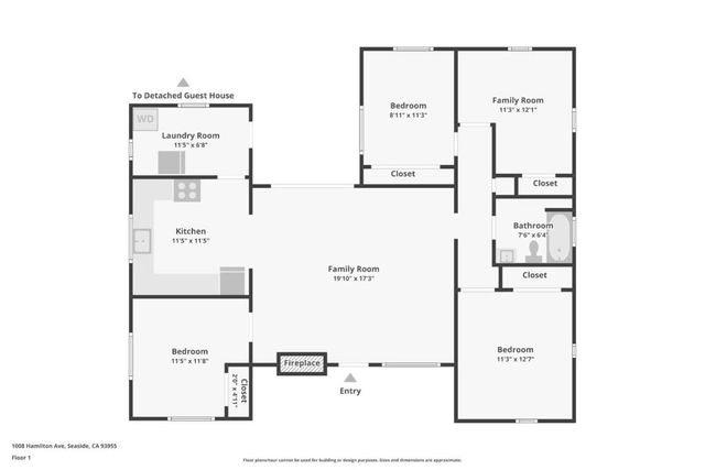 1008 Hamilton Avenue, Seaside, CA 93955