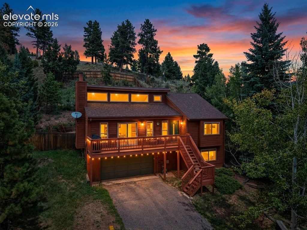 120 Red Rock Court, Woodland Park, CO 80863 — exterior