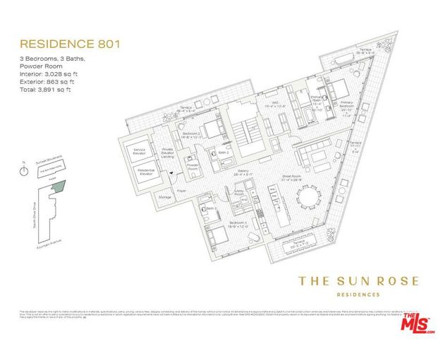 8420 W Sunset Boulevard 801, West Hollywood, CA 90069