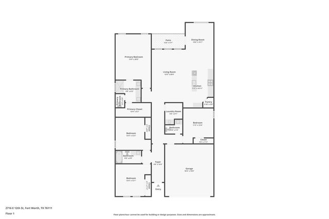 2716 E 12th Street, Fort Worth, TX 76111