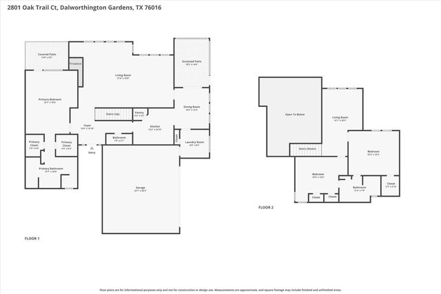 2801 Oak Trail Court, Dalworthington Gardens, TX 76016