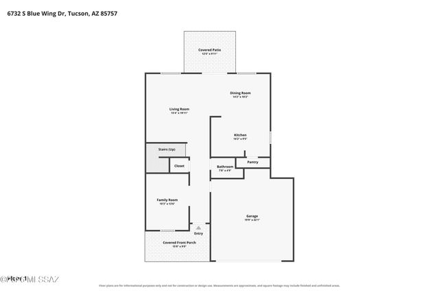 6732 S Blue Wing Drive, Tucson, AZ 85757
