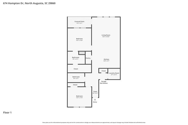 674 Hampton Drive, North Augusta, SC 29860