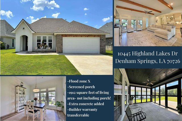 10445 Highland Lakes, Denham Springs, LA 70726