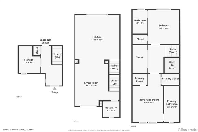 7808 W 43rd Place, Wheat Ridge, CO 80033