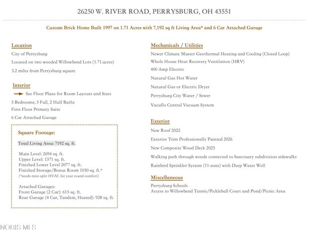 26250 W River Road, Perrysburg, OH 43551