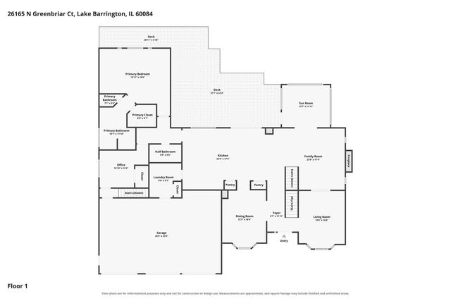 26165 N Greenbriar Court, Lake Barrington, IL 60084