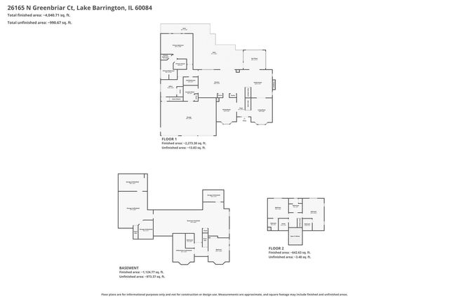 26165 N Greenbriar Court, Lake Barrington, IL 60084
